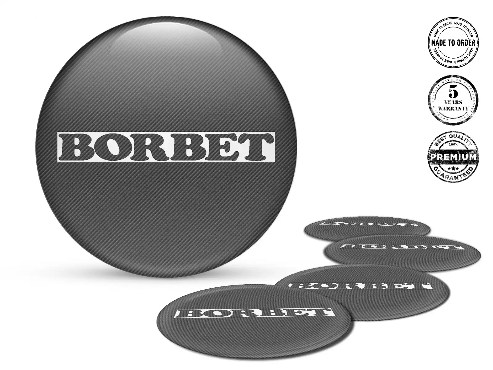 Borbet Silikonsticker Design Luxus Interstellar Racing